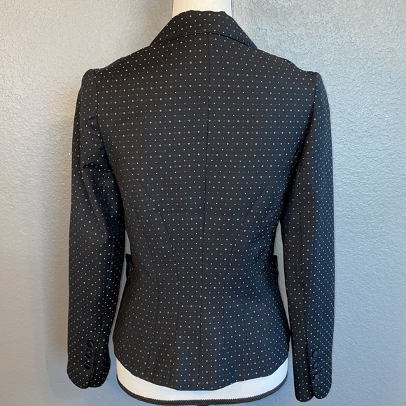 Rebecca Taylor Wool/Silk Blend Black Blazer - Picture 6 of 12